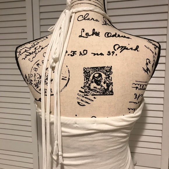 **SOLD** White Maxi Dress - Picture 3 of 3